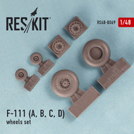  ResKit  1/48 General-Dynamics F-111A/F-111B/F-111C/F-111D) wheels set RS48-0069