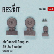  ResKit  1/48 Boeing/Hughes AH-64A/AH-64D Apache wheels set RS48-0081