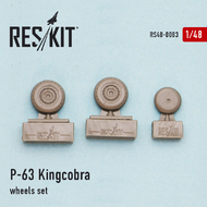 Bell P-63 Kingcobra wheels set OUT OF STOCK IN US, HIGHER PRICED SOURCED IN EUROPE #RS48-0083