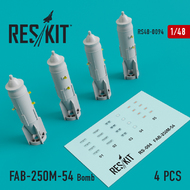  ResKit  1/48 FAB-250M-54 Bomb (4 pcs) RS48-0094