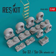  ResKit  1/48 Sukhoi Su-32 / Su-34 wheels set RS48-0096