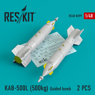  ResKit  1/48 KAB-500L (500kg) Guided bomb (2 pcs) RS48-0099