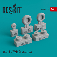 Yakovlev Yak-1 / Yak-3 wheels set #RS48-0111