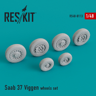 Saab AJ-37/SK-37/ 'Viggen' wheels set #RS48-0113