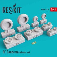  ResKit  1/48 EE Canberra wheels set OUT OF STOCK IN US, HIGHER PRICED SOURCED IN EUROPE RS48-0116