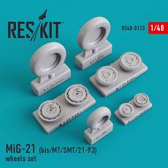  ResKit  1/48 Mikoyan MiG-21 (Bis/MT/SMT/21-93) wheels set RS48-0123