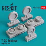 North-American T-2C Buckeye wheels set #RS48-0124