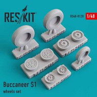  ResKit  1/48 Blackburn/Hawker-Siddeley Buccaneer S.1 wheels set RS48-0128