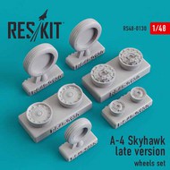  ResKit  1/48 Douglas A-4 Skyhawk late version wheels set OUT OF STOCK IN US, HIGHER PRICED SOURCED IN EUROPE RS48-0130
