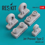  ResKit  1/48 BAC Jet Provost Type 2 wheels set RS48-0132