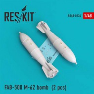  ResKit  1/48 FAB-500 M-62 bomb (2 pcs) RS48-0134
