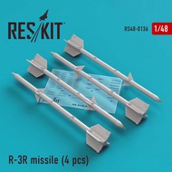  ResKit  1/48 R-3R missile (4 pcs) RS48-0136