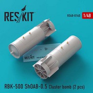 ResKit  1/48 RBK-500 ShOAB-0.5 Cluster bomb (2 pcs) OUT OF STOCK IN US, HIGHER PRICED SOURCED IN EUROPE RS48-0140