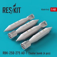 RBK-250-275 AO-1 Cluster bomb (4 pcs) OUT OF STOCK IN US, HIGHER PRICED SOURCED IN EUROPE #RS48-0142