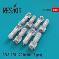  ResKit  1/48 OFAB-100-120 bomb (8 pcs) RS48-0156