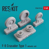  ResKit  1/48 Vought F-8E/F-8H/F-8J Crusader Type 1 wheels set RS48-0164