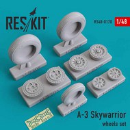  ResKit  1/48 Douglas A-3 Skywarrior wheels set RS48-0170