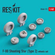  ResKit  1/48 Lockheed F-80 Shooting Star (Type 2) wheels set RS48-0172