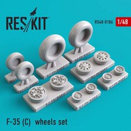  ResKit  1/48 F-35C wheels set RS48-0186