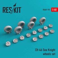 Boeing CH-46 Sea Knight wheels set #RS48-0193