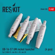  ResKit  1/48 UB-16-57 UM rocket launcher (4 pcs) RS48-0228