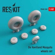 ResKit  1/48 De Havilland Mosquito wheels set OUT OF STOCK IN US, HIGHER PRICED SOURCED IN EUROPE RS48-0240