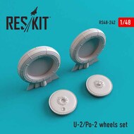 ResKit  1/48 Polikarpov U-2/Po-2 wheels set RS48-0242