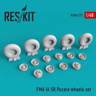  ResKit  1/48 F.M.A. IA-58A Pucara wheels set RS48-0277