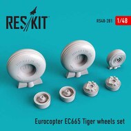 Eurocopter EC665 Tiger wheels set Revell #RS48-0281