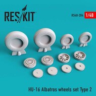  ResKit  1/48 HU-16 Albatros wheels set Type 2 Trumpeter RS48-0284