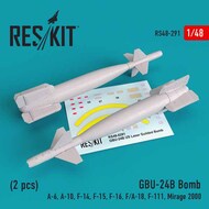  ResKit  1/48 GBU-24 (B) Bomb (2 pcs) RS48-0291