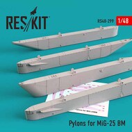 Pylons for MiG-25BM ICM #RS48-0299
