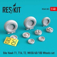  ResKit  1/48 BAe Hawk T1, T1A, T2, MK.50/60/100 Wheels set RS48-0303