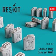 German Jerry Cans set WWII (16 pcs) #RS48-0314