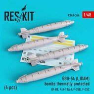 GBU-54 (LJDAM) bombs thermally protected (4 pcs) (AV-8B Harrier, McDonnell-Douglas F/A-18A-F, Lockheed-Martin F-35B, F-35C) OUT OF STOCK IN US, HIGHER PRICED SOURCED IN EUROPE #RS48-0366