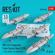  ResKit  1/48 BRU-42/A Improved Triple Ejector Rack (ITER) (5 pcs) RS48-0384
