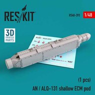  ResKit  1/48 AN / ALQ-131 shallow ECM pod OUT OF STOCK IN US, HIGHER PRICED SOURCED IN EUROPE RS48-0393