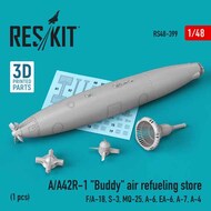 A/A42R-1 'Buddy' air refueling store (1 pcs) (F/A-18, S-3, MQ-25, A-6, EA-6, A-7, A-4) 3D-printed #RS48-0399