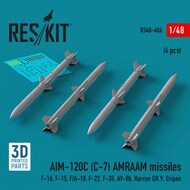 AIM-120C (C-7) AMRAAM Missile Set #RS48-0406