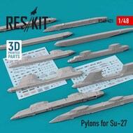  ResKit  1/48 Pylons for Sukhoi Su-27 RS48-0421