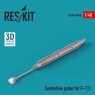 Centerline pylon for General-Dynamics F-111 3D printed (1/48) #RS48-0438