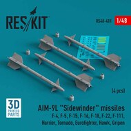 AIM-9L Sidewinder Missile Set #RS48-0481