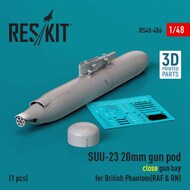 SUU-23 20mm Gun Pod (for British Phantom) #RS48-0486