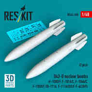 B43-0 nuclear bombs (2 pcs) #RS48-0588
