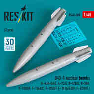 B43-1 nuclear bombs (2 pcs) #RS48-0589
