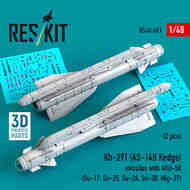 Kh-29T (AS-14B Kedge) missiles with AKU-58 (2 pcs) (Su-17, Su-25, Su-24, Su-30, Mikoyan MiG-27) #RS48-0601