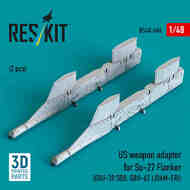 US weapon adapter for Su-27 Flanker (2 pcs) (GBU-39 SDB, GBU-62 (JDAM-ER)) #RS48-0604