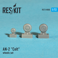  ResKit  1/72 Antonov AN-2 'Colt' wheels set OUT OF STOCK IN US, HIGHER PRICED SOURCED IN EUROPE RS72-0003