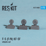 Northrop F-5F/F-5N 'Tiger II', KF-5F wheels set OUT OF STOCK IN US, HIGHER PRICED SOURCED IN EUROPE #RS72-0005