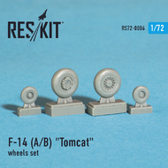  ResKit  1/72 Grumman F-14A/F-14B 'Tomcat' wheels set OUT OF STOCK IN US, HIGHER PRICED SOURCED IN EUROPE RS72-0006